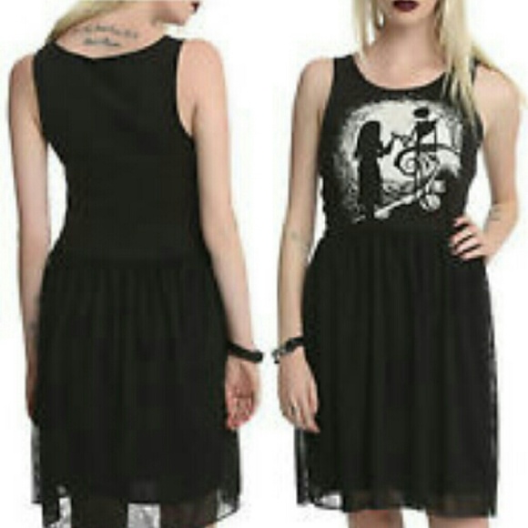 Nightmare Before Christmas Silhouette Dress