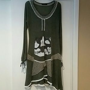 Boutique style sweater dress