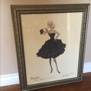 Barbie fashion model collection painting