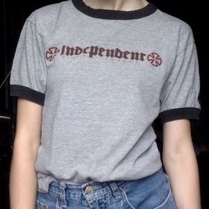 cute skater independent truck company shirt