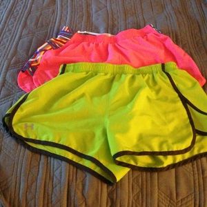 Under armour running shorts