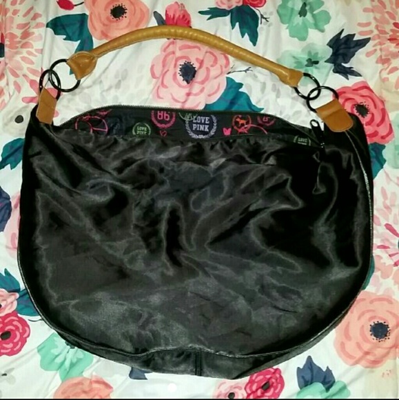 VS Pink Silk Boho Bag