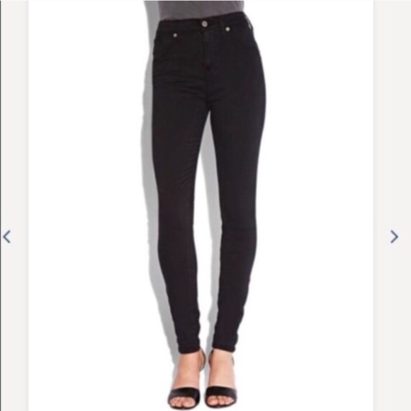 Lucky Brand Olivia High Rise Black Denim Jeans