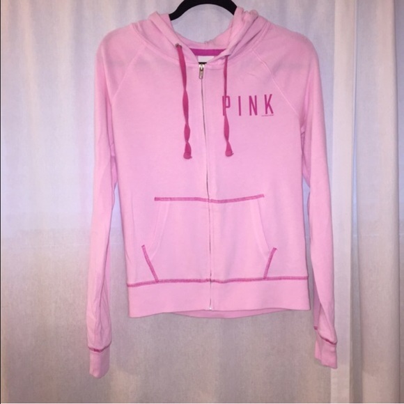 VS pink zip up