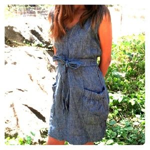 Denim dress