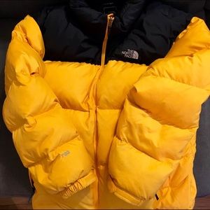 north face 700 yellow