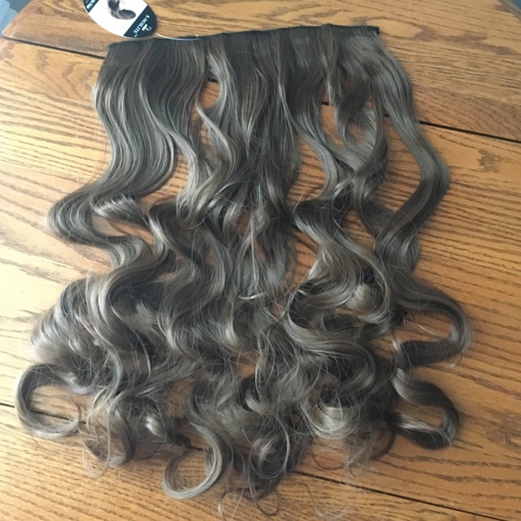 24L gold brown curly synthetic extensions - Picture 4 of 4