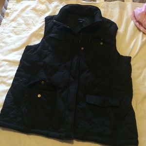 Lands end down filled vest