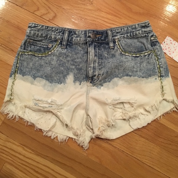 Free people high wasted shorts