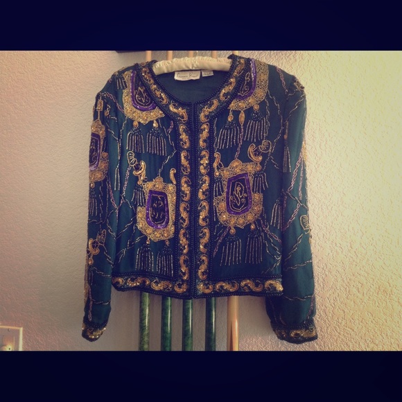 Vintage Beaded Jacket