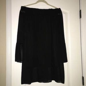 Over the shoulder dress