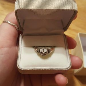 Open Hearts Ring