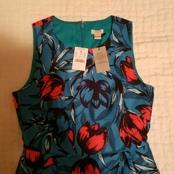 JCREW TEXTURED COTTON DRESS - Picture 2 of 4