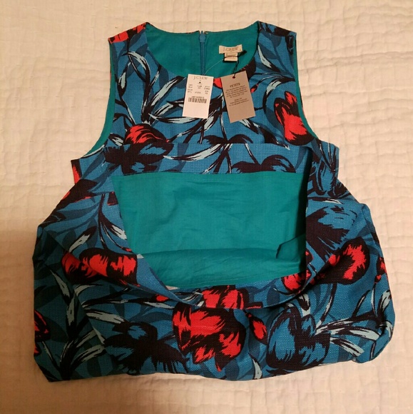 JCREW TEXTURED COTTON DRESS - Picture 3 of 4