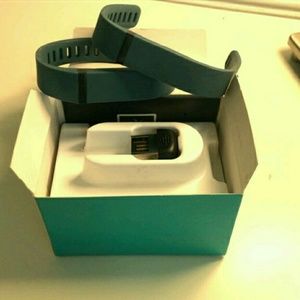 Fitbit Flex Slate Almost New Large Small Wristband