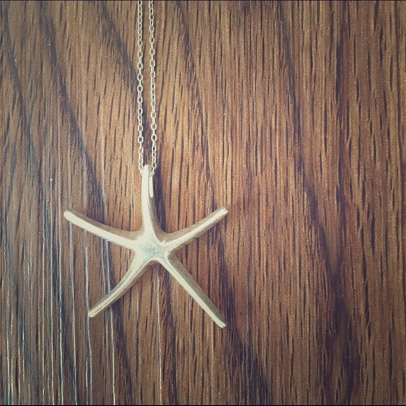 Sterling Silver starfish necklace