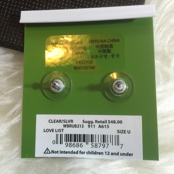 🎉Sale🎉Kate Spade Open Heart Earrings - Picture 3 of 4