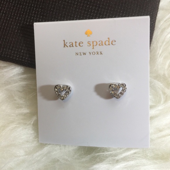 🎉Sale🎉Kate Spade Open Heart Earrings - Picture 4 of 4
