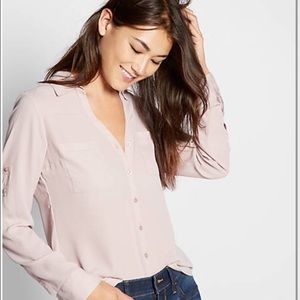 Express Portofino shirt size medium pink