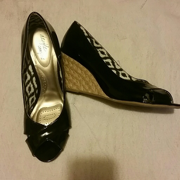 Patent Leather Wedges