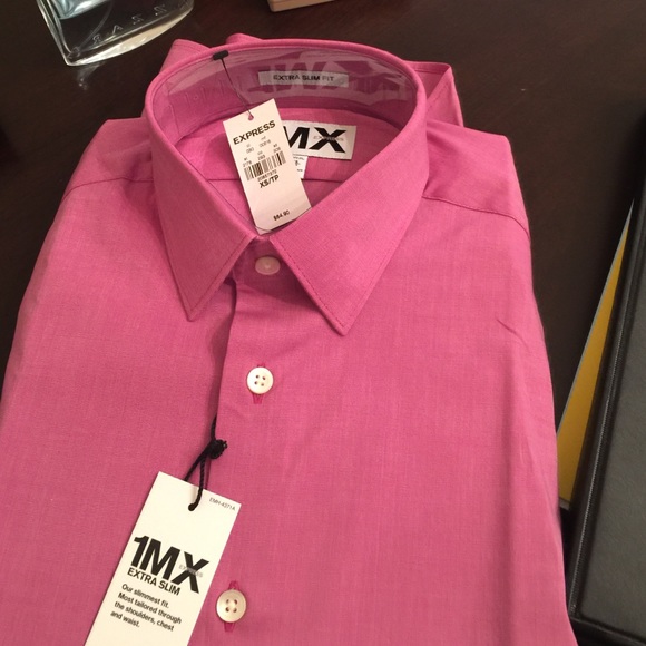 NWT-Mens.XS. Extra Slim long sleeve button down