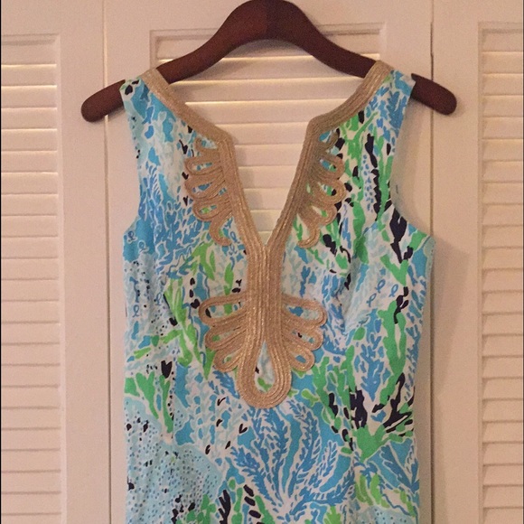 EUC Lilly Pulitzer Janice Dress Sz. 2 lcc