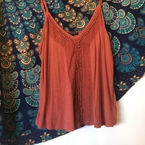 🍉 BOGO Rust tank top and black dress