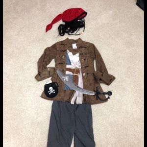 Disney Jack sparrow costume.  Size small.