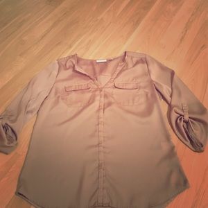 New York and Company size Medium Gold Blouse