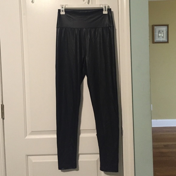 Pleather leggings