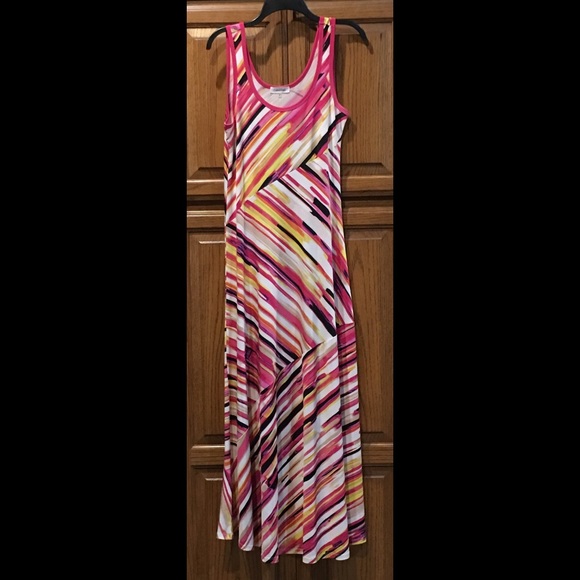 Calvin Klein multi-color dress
