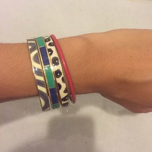 J Crew 4 bangles