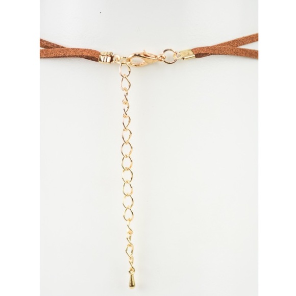 Black Suede Knot Choker HP🎉 - Picture 2 of 2