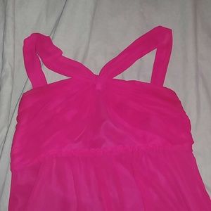 Red semi formal dress