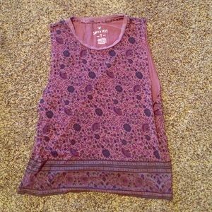 American Eagle Floral Tank-Top