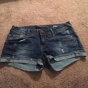 Zara jean shorts.