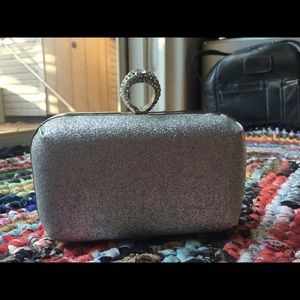 Small Silver Clutch