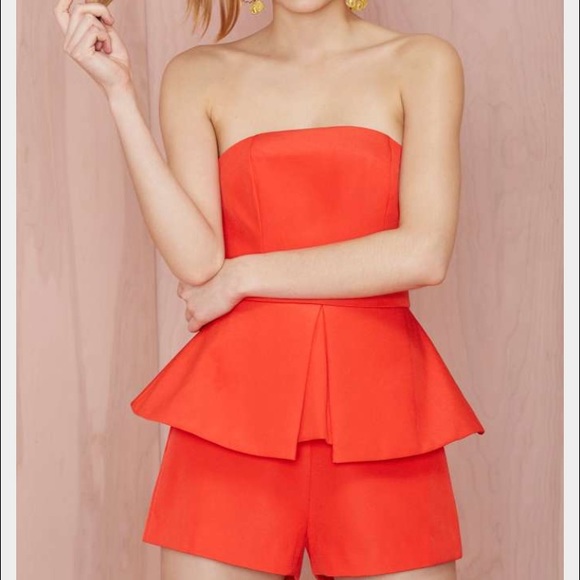 Finders keepers red romper
