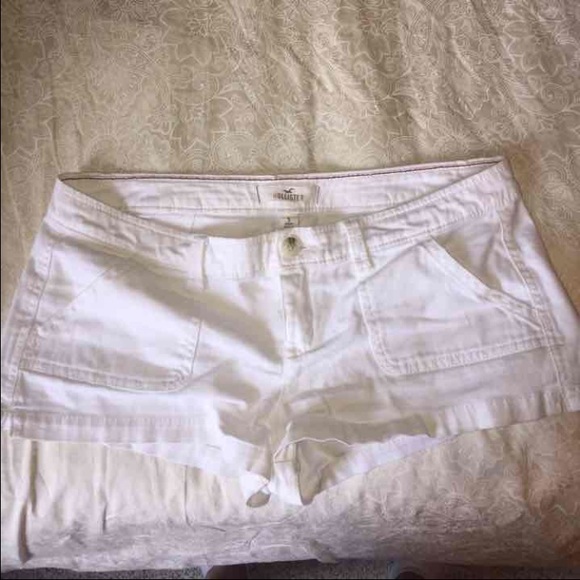 Hollister shorts white size 5