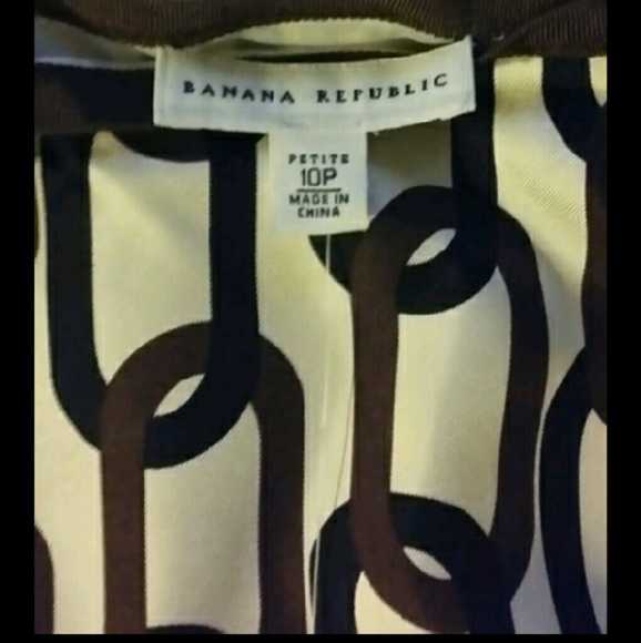 Banana Republic silk multicolored skirt - Picture 3 of 3