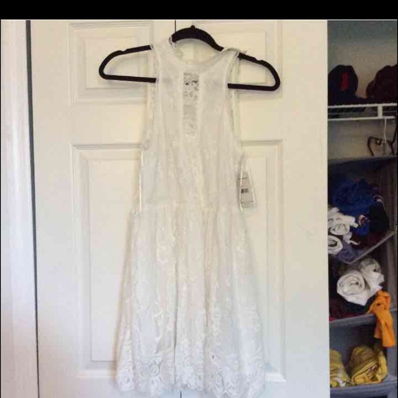 nwt free people white lace dress