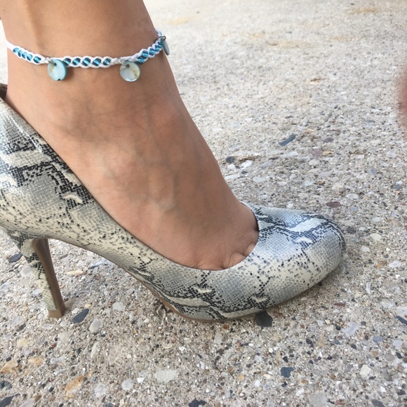 Mossimo Supply Co. Snake Skin Heels