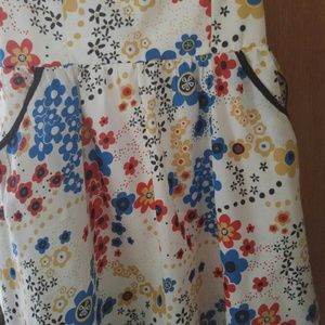 Strapless summer dress