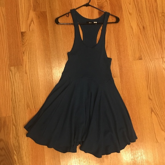 Blue Skater Dress