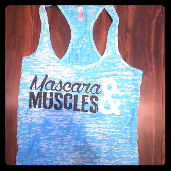 Mascara & Muscles Tank Top