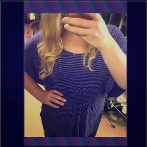 Mossimo Blue Flowy top