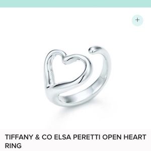 Elsa Peretti open heart ring