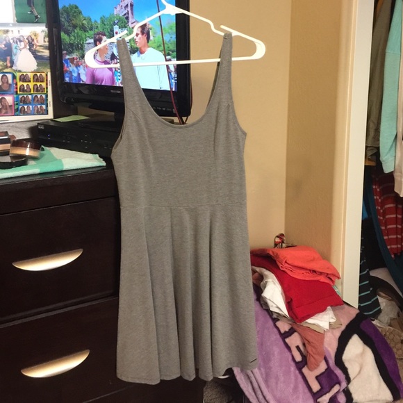 Hollister gray dress.