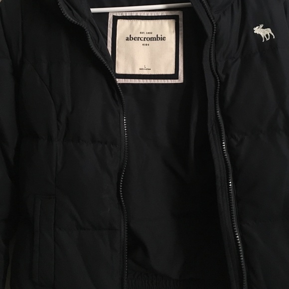 Navy Blue Outerwear Jacket