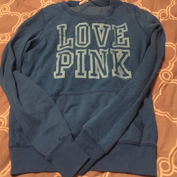 PINK Victoria's Secret Tops - Pink Crew Sweatshirt